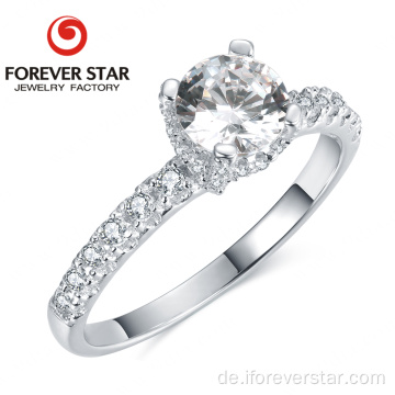 Forever Star Moissanite Diamant-Verlobungsringe